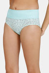 Zivame Anti-Microbial High Rise Full Coverage Tummy Tucker Hipster Panty (Pack of 2) - Multicolor — thumbnail 14